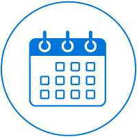 flexible schedule icon