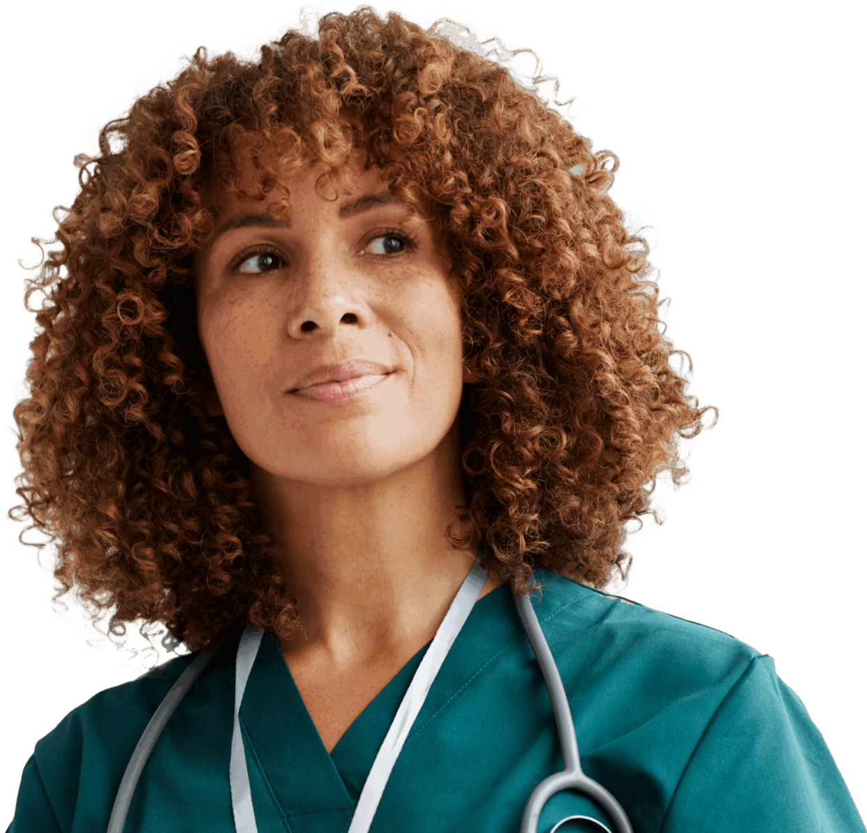 doctor from a blood test company